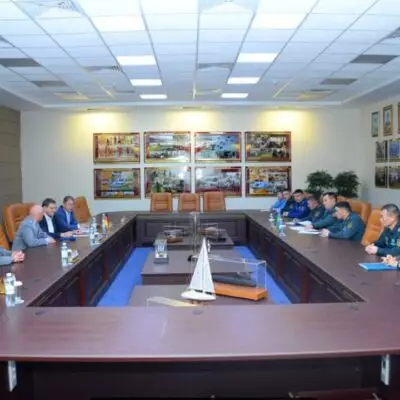 Национальный университет обороны в Астане посетила военная делегация Германии