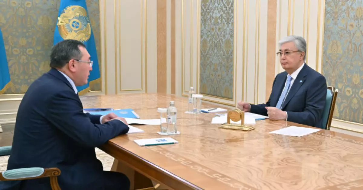   Мемлекет басшысы Алматы облысының әкімі Марат Сұлтанғазиевті қабылдады   