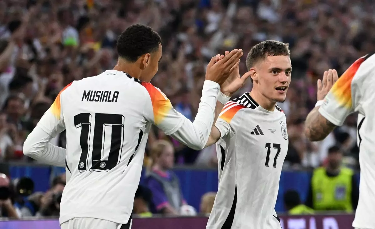 Сборная Германии установила уникальный рекорд в первом тайме матча с Шотландией