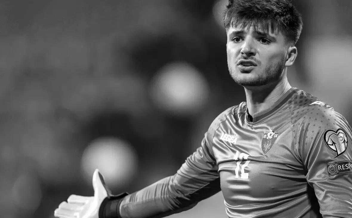 Вратарь сборной Черногории скоропостижно скончался в 26 лет