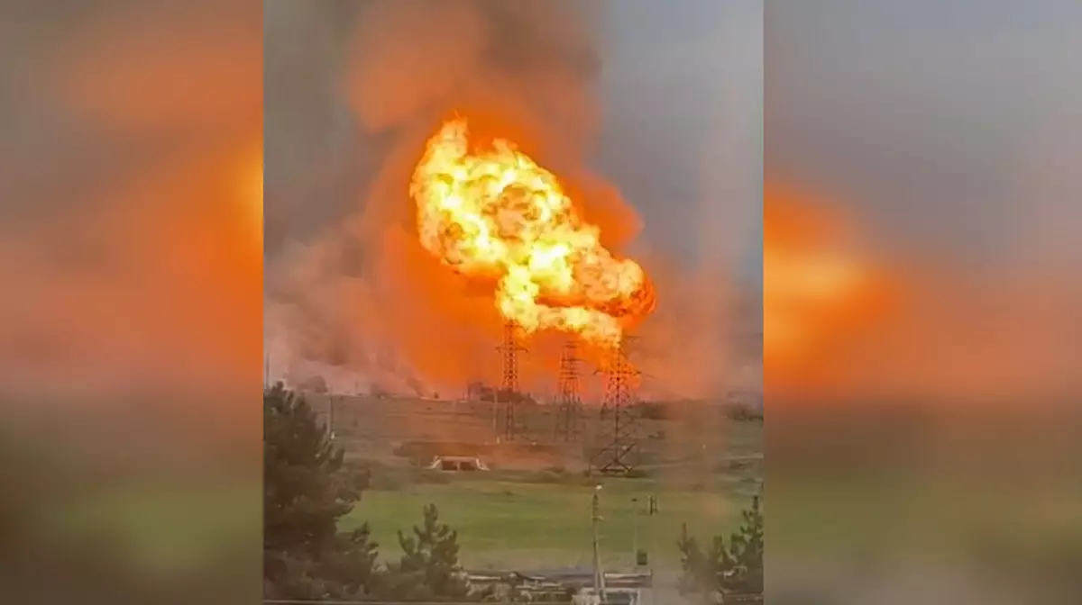 Пожар на газопроводе в Саратове: названа причина возгорания