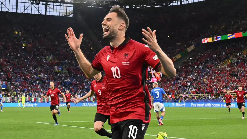 Албания забила Италии самый быстрый гол в истории чемпионатов Европы