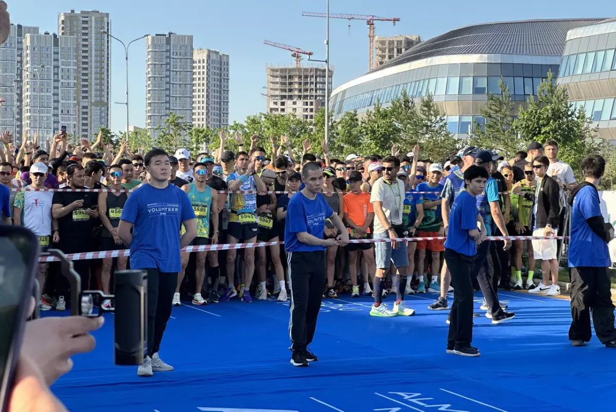 Более шести тысяч человек  из 30 стран приняли участие в  Astana Half Marathon
