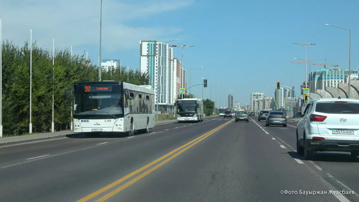 14 автобусов Астаны изменили схему движения