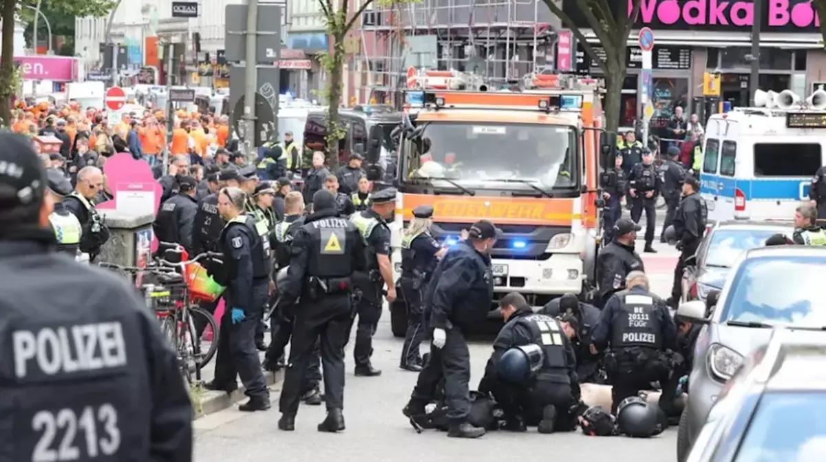 Инцидент на Евро-2024 в Гамбурге: полиция открыла огонь
