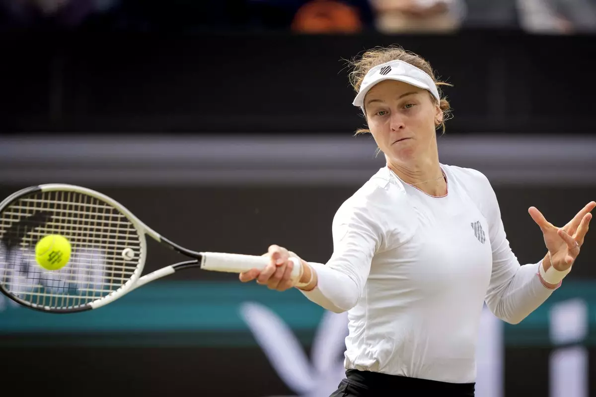 Александрова опустилась на 20-е место в обновленном рейтинге WTA