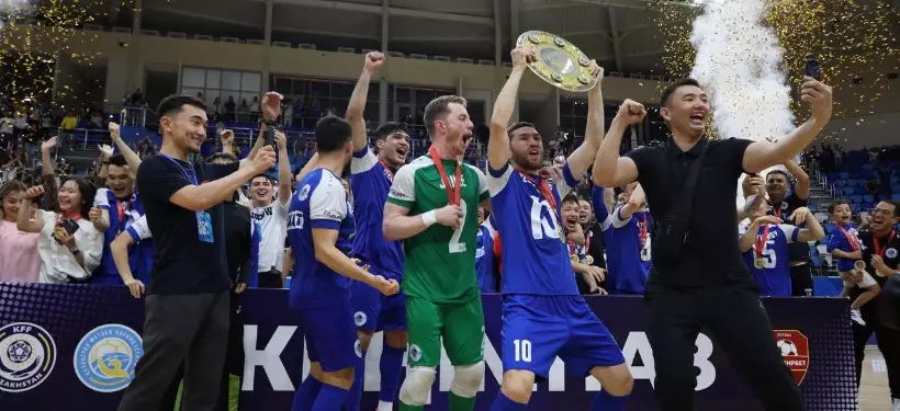 Историческую победу на чемпионате Казахстана по футзалу одержал молодой клуб из области Абай