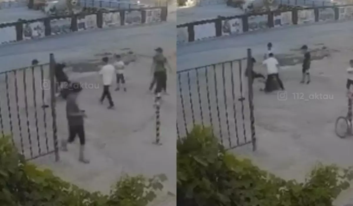Подростки толпой избили сверстника в Актау (ВИДЕО)