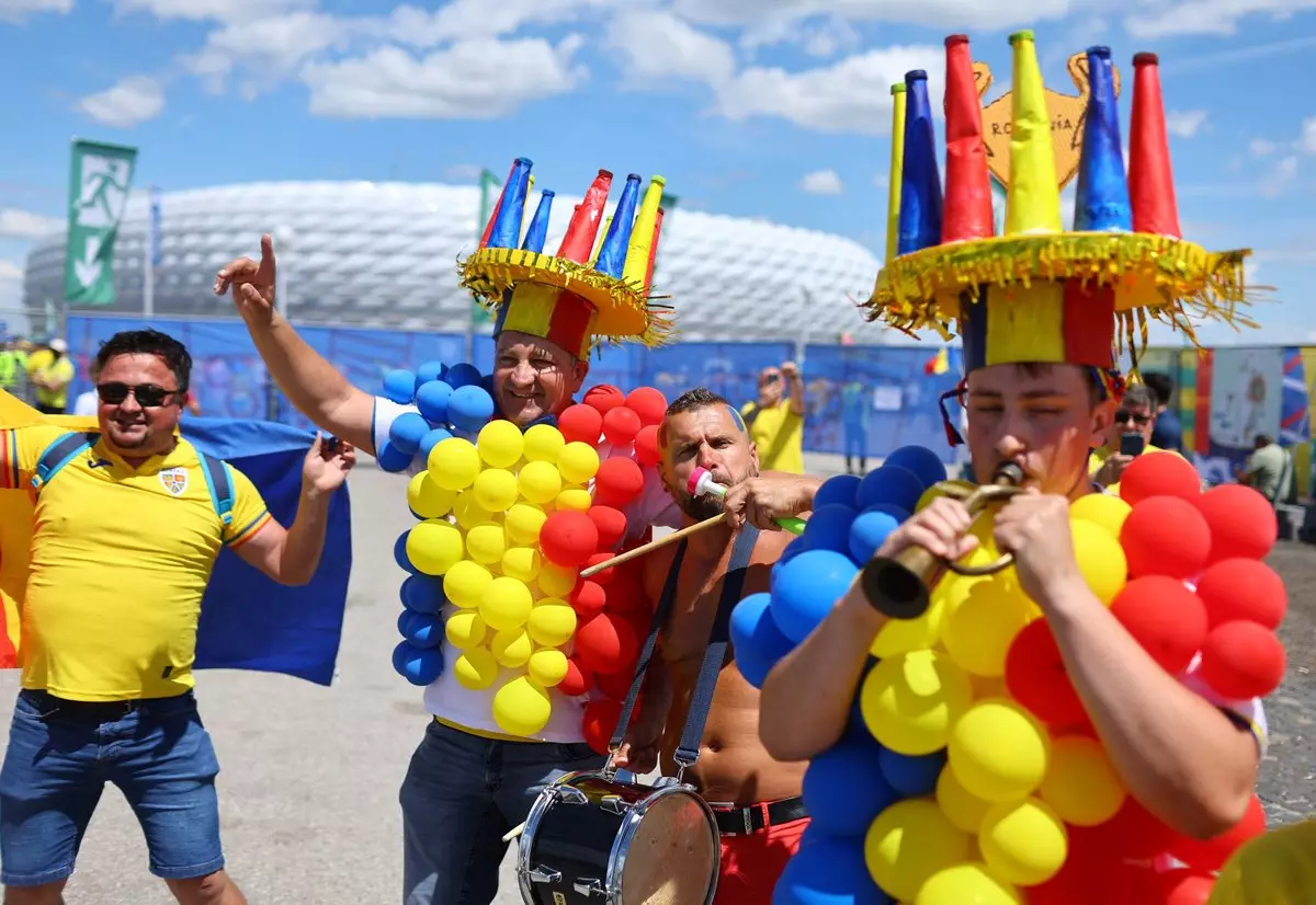 Сборные Румынии и Украины объявили стартовые составы на матч Евро-2024