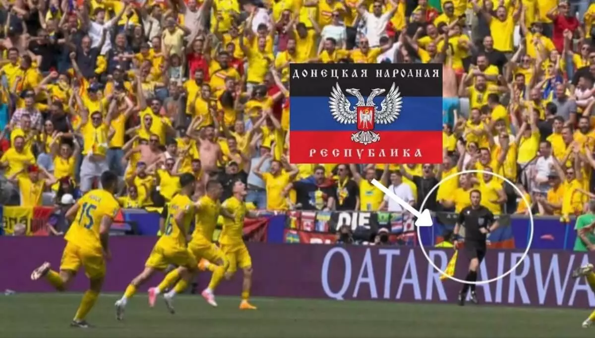 Международный скандал: флаг ДНР вывесили на матче с Украиной