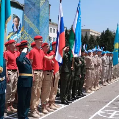 В Алматы стартовал X Международный военно-патриотический сбор молодежи «Айбын»