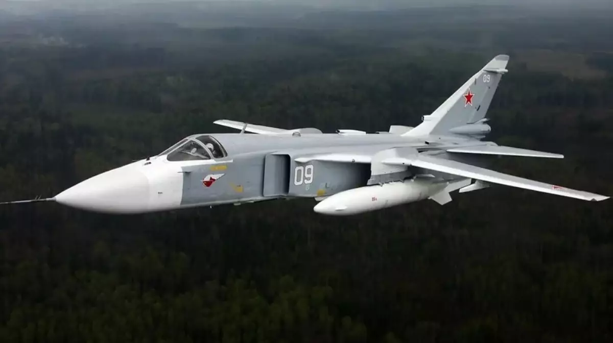 Российский бомбардировщик Су-24 нарушил воздушное пространство Швеции