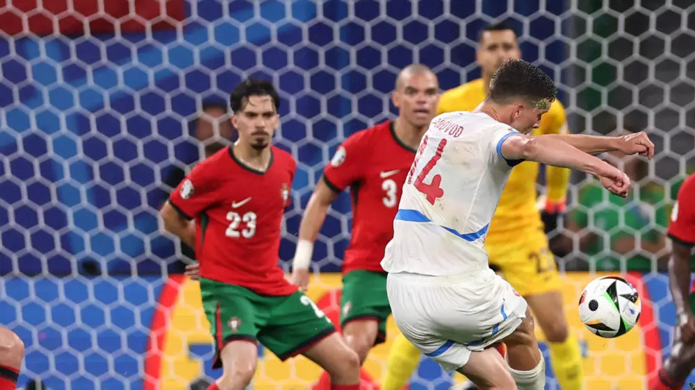 Евро-2024: Португалия вырвала победу у Чехии благодаря голу в компенсированное время