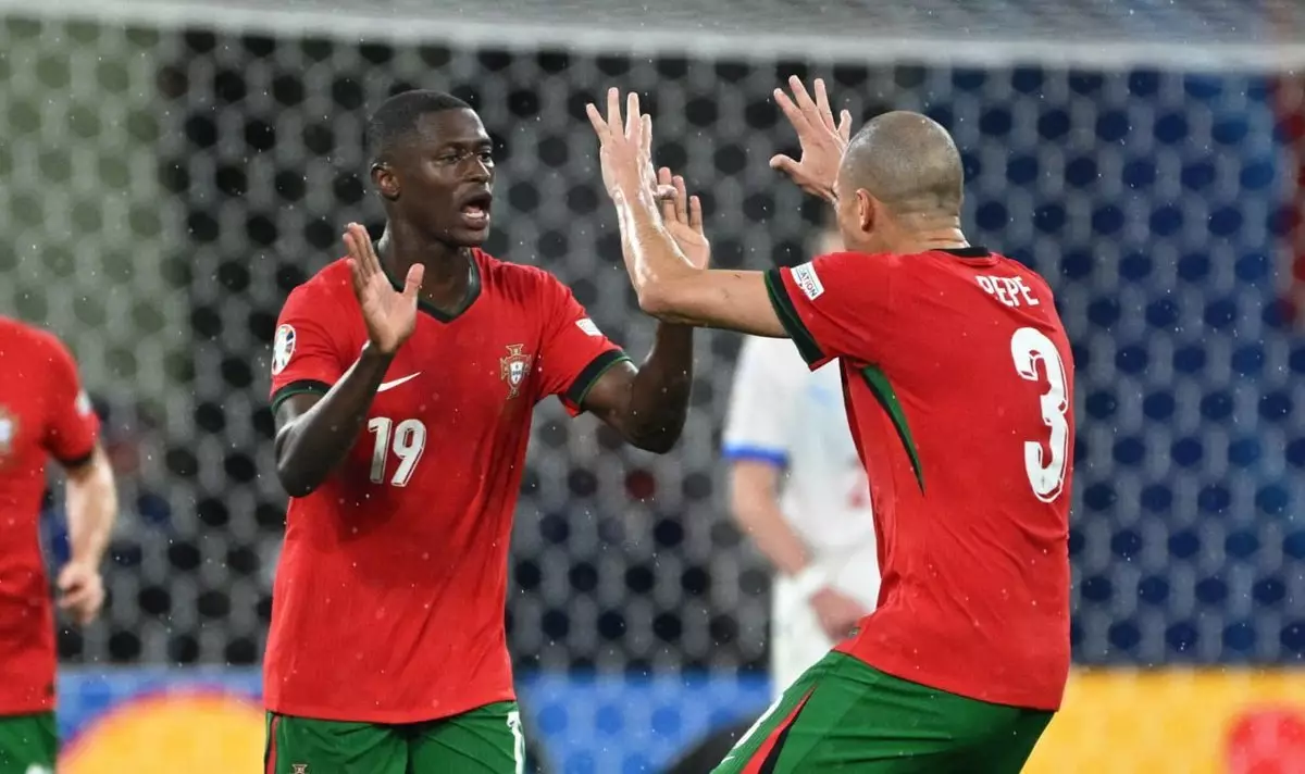 Сборная Португалии вырвала победу над Чехией в заключительном матче первого тура Евро-2024
