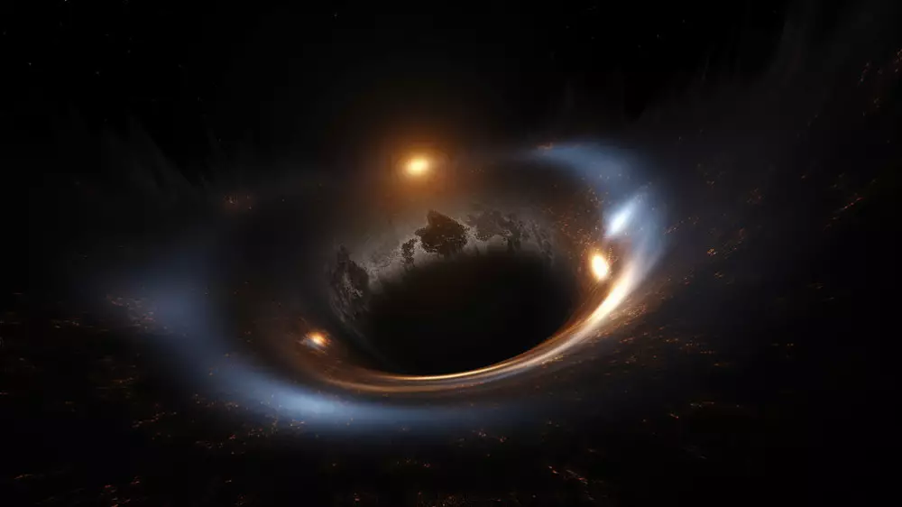 Ученые впервые увидели в реальном времени пробуждение черной дыры