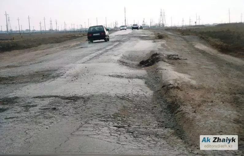Худшие дороги в западном Казахстане и Атырау