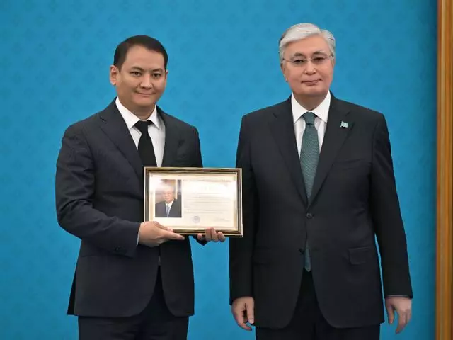Казцинк получил награду от президента за помощь во время паводков
