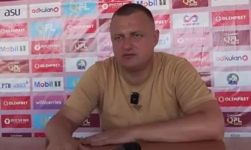 Главный тренер «Атырау» выразил сожаление после разгрома «Тобола»