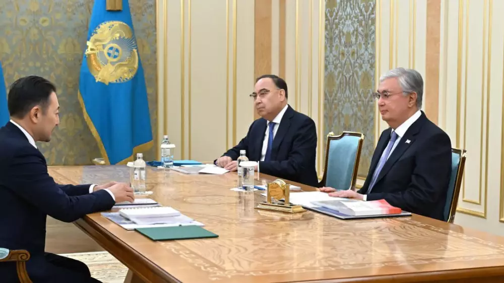 Президент Токаев принял генерального секретаря СВМДА