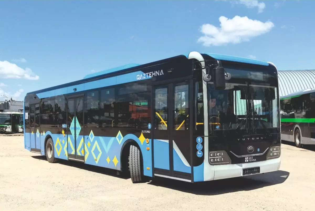 Новые брендированные автобусы появятся в июне в Астане