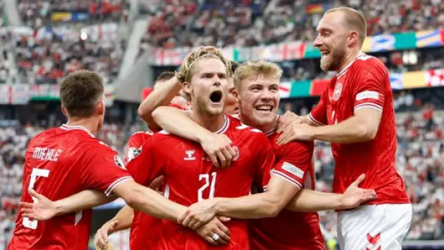 В матче Дания - Англия побили достижения Евро-2020 и ЧМ-2024