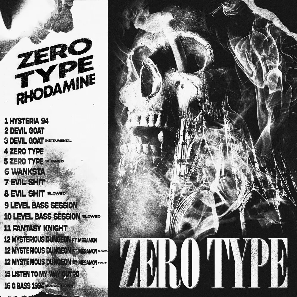 Новый альбом RHODAMINE - ZERO TYPE