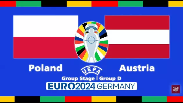 Еуро-2024: Аустрия мен Польша арасындағы екінші тур ойынына көрсетілім