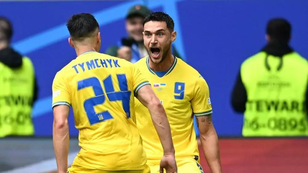 Камбэком завершился матч Украины в битве за плей-офф Евро-2024