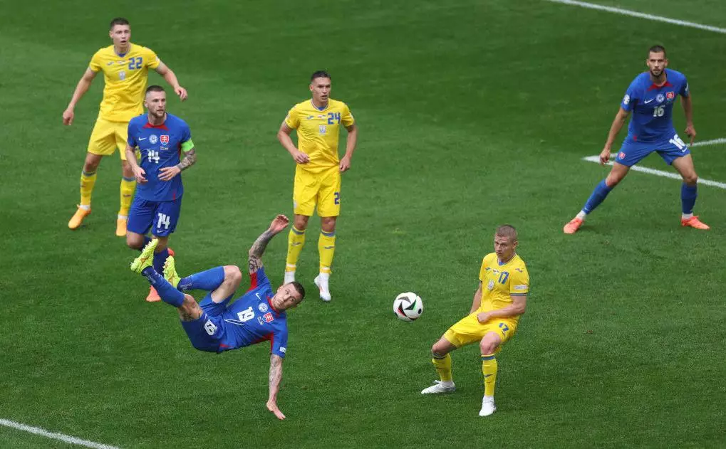 Сборная Украины одержала волевую победу в матче Евро-2024