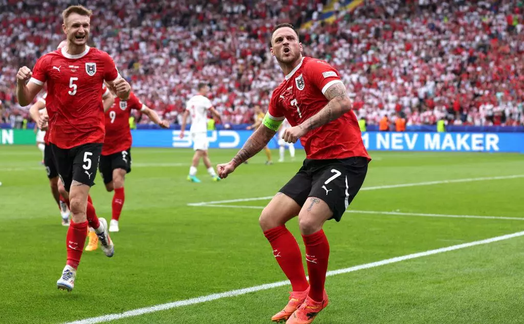 Сборная Австрии победила Польшу в матче Евро-2024