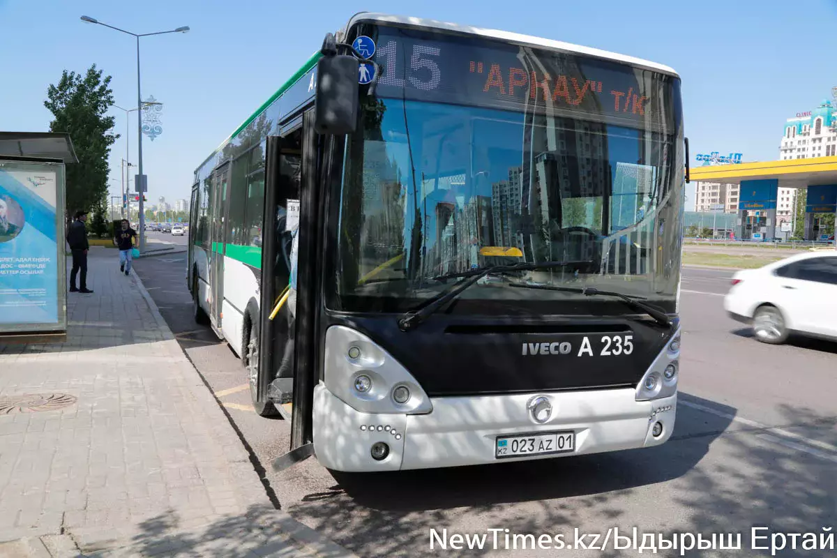 Движение 18 автобусных маршрутов изменилось в Астане