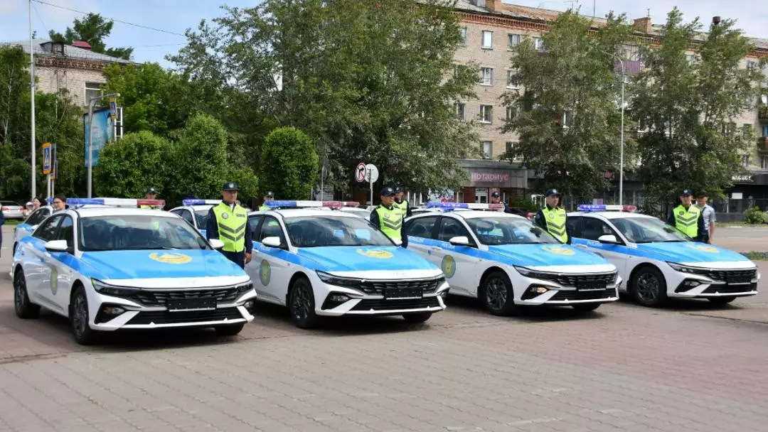 27 новых служебных авто получила полиция Акмолинской области