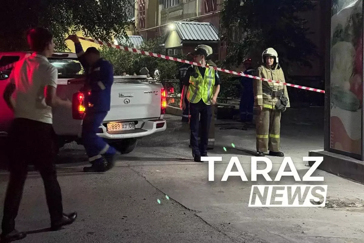 Взрыв прогремел в спальном районе Тараза