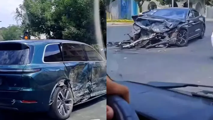 В Ташкенте произошло ДТП с участием трех машин