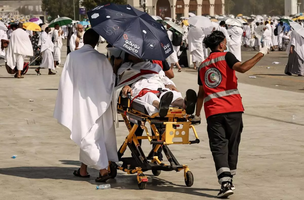 1,3 тыс превысило число умерших во время хаджа в Саудовской Аравии паломников