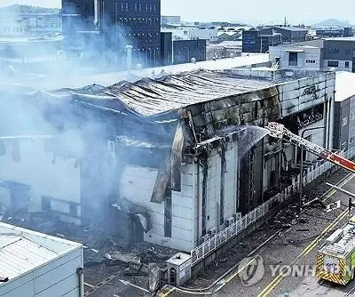 Более 20 человек погибли при пожаре в Южной Корее