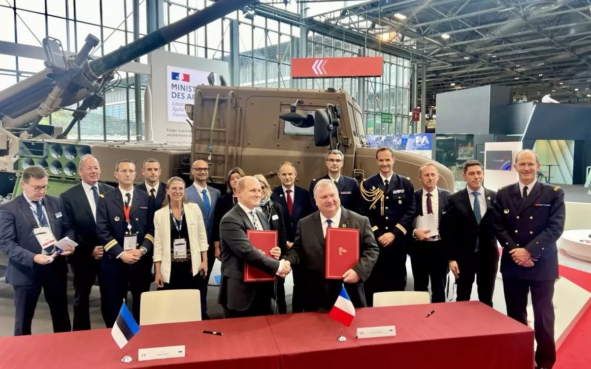 Эстония закупит французские самоходки CAESAR