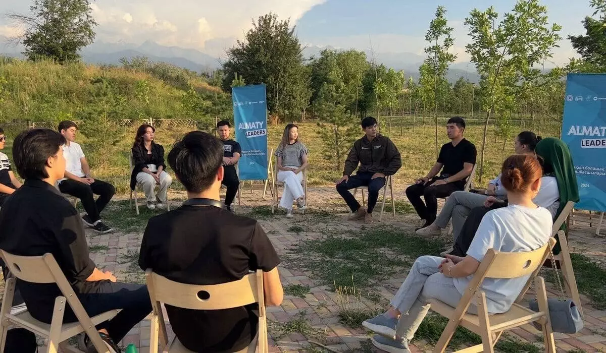 Open Air: важные экологические инициативы обсудили лидеры молодежи в Алматы