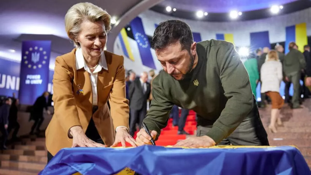 Украина приближается к членству в Евросоюзе