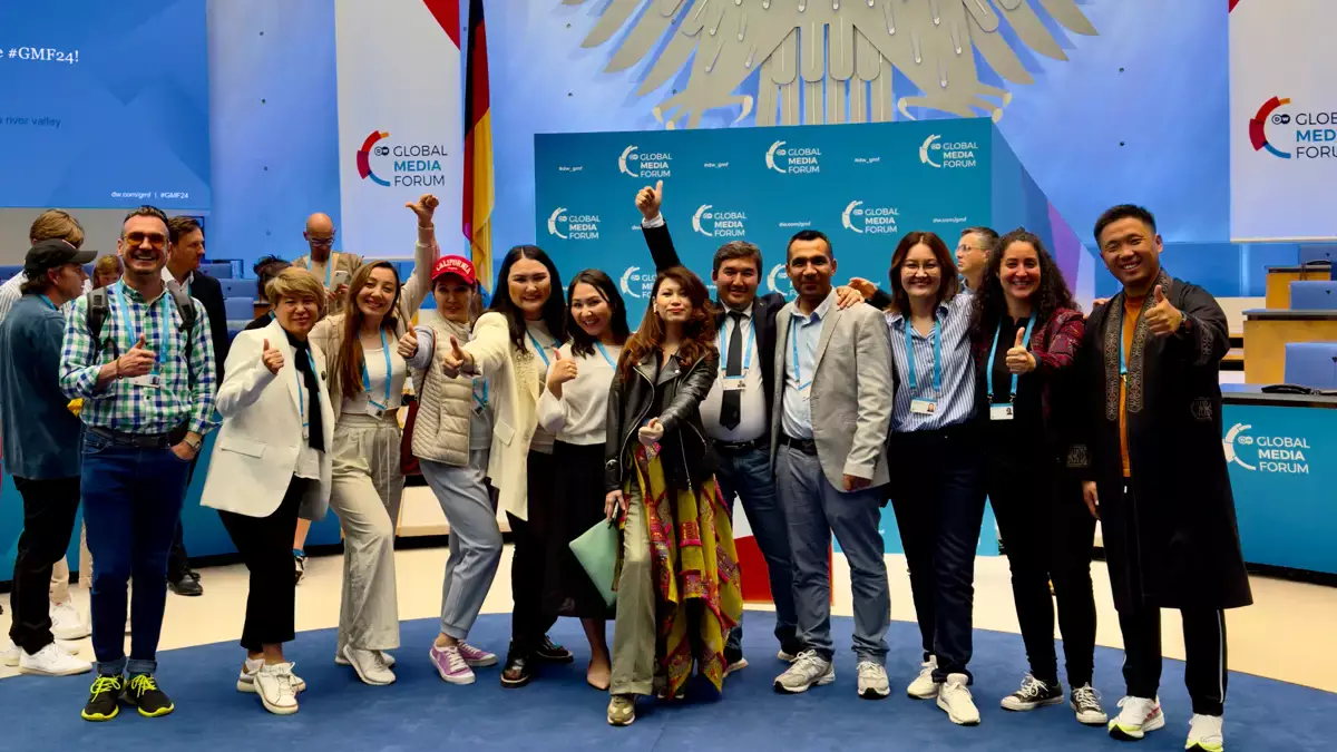 Конструктивная журналистика: казахстанская делегация посетила DW Global Media Forum в Германии