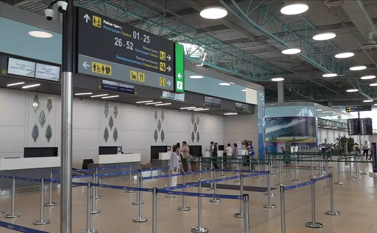 Новый терминал международного аэропорта Алматы может принимать больше пассажиров
