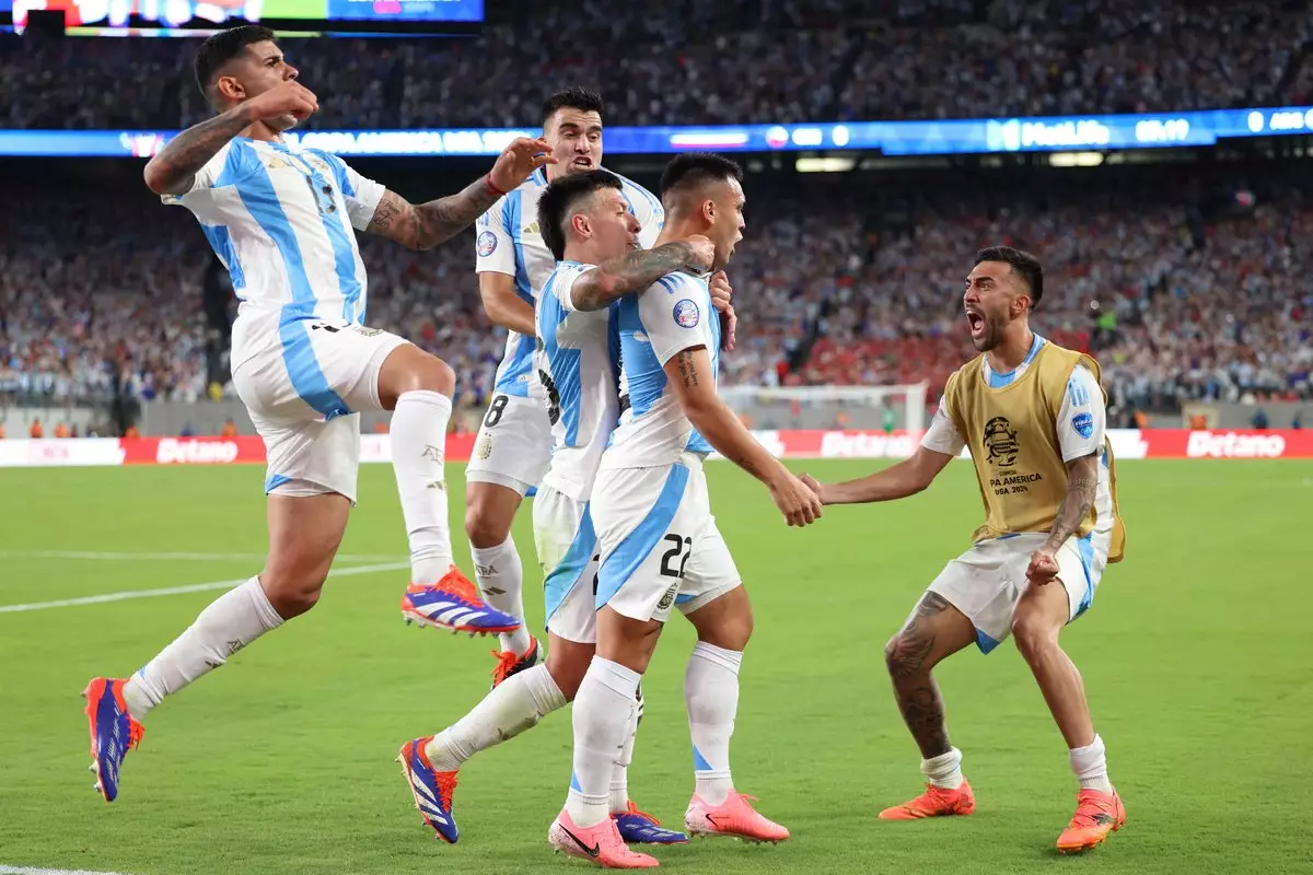 Аргентина обыграла Чили на Кубке Америки