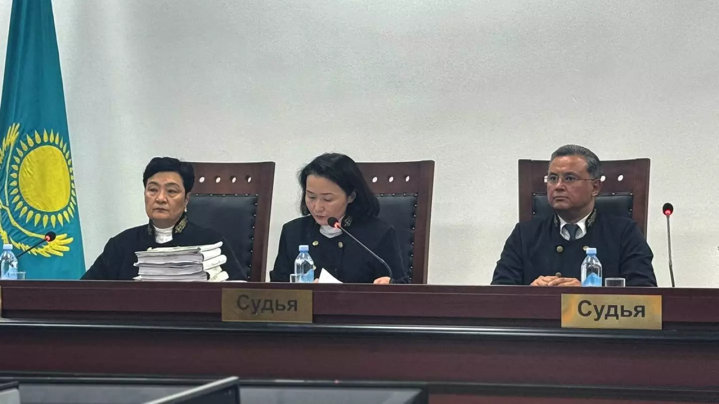 Апелляционную жалобу Бишимбаева рассматривает Городской суд Астаны (прямая трансляция)
