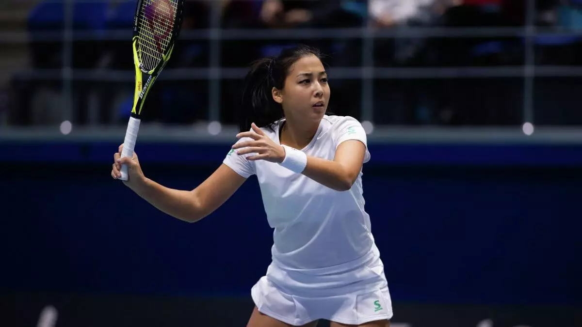 Казахстанская теннисистка Зарина Дияс триумфально возвратилась на корт