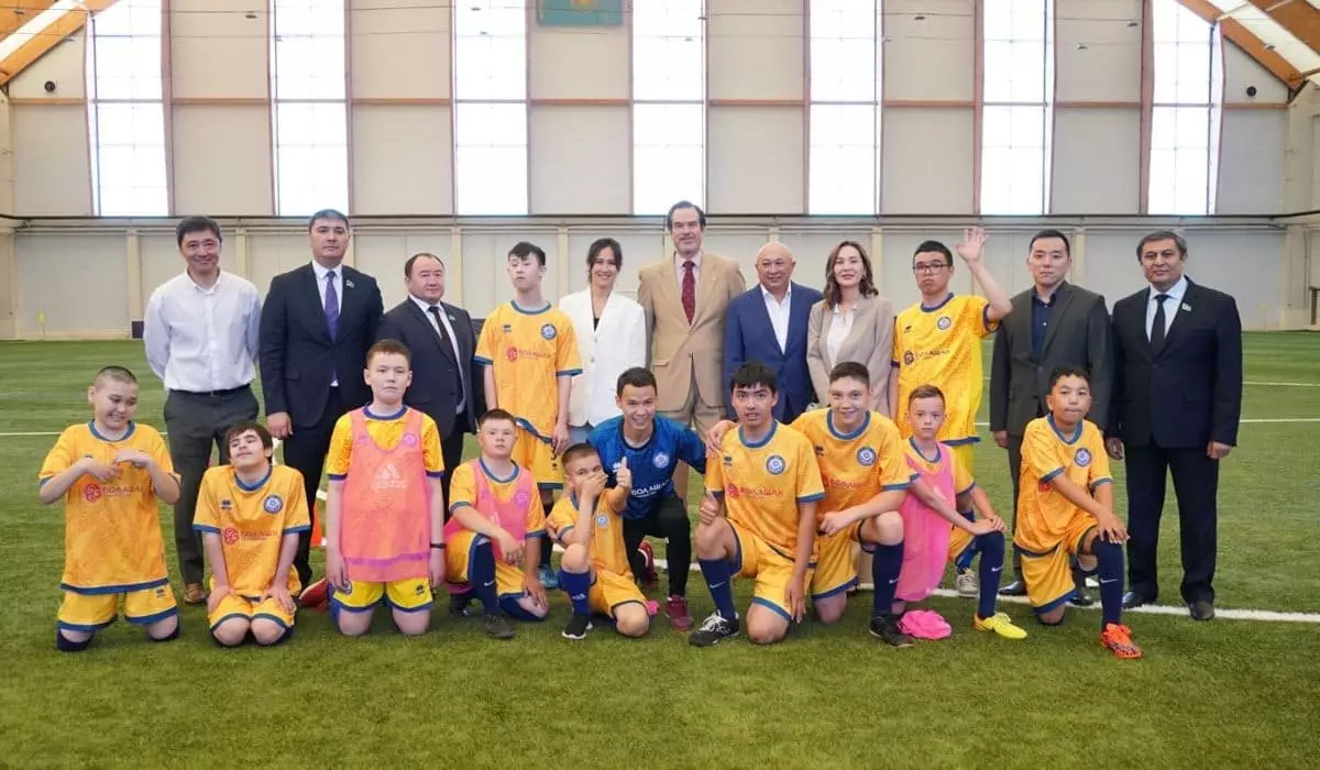 Лигу инклюзивного футбола для детей и подростков презентовали в Астане
