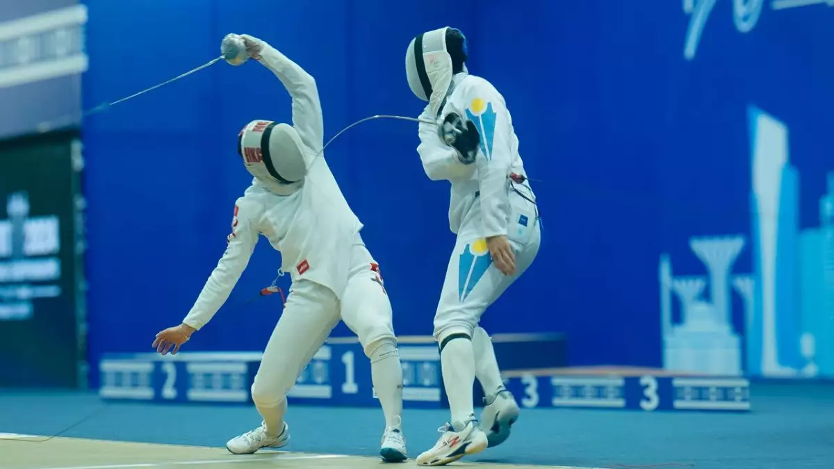 Казахстанские фехтовальщики завоевали «золото» Чемпионата Азии