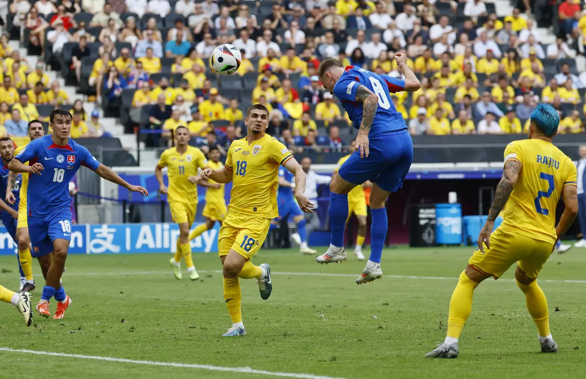 Румыния и Словакия сыграли вничью, румыны вышли в плей-офф с первого места в группе