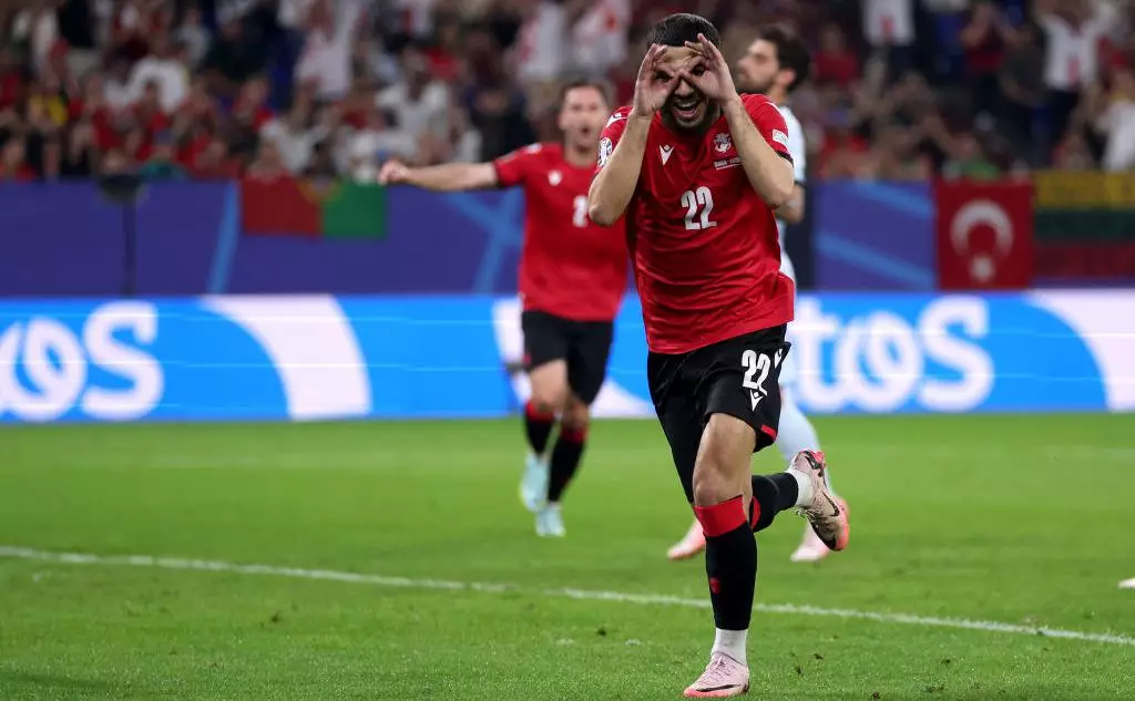 Грузинский футболист стал лучшим бомбардиром группового этапа Евро