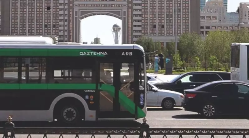 Автобусный маршрут изменил схему движения в Астане