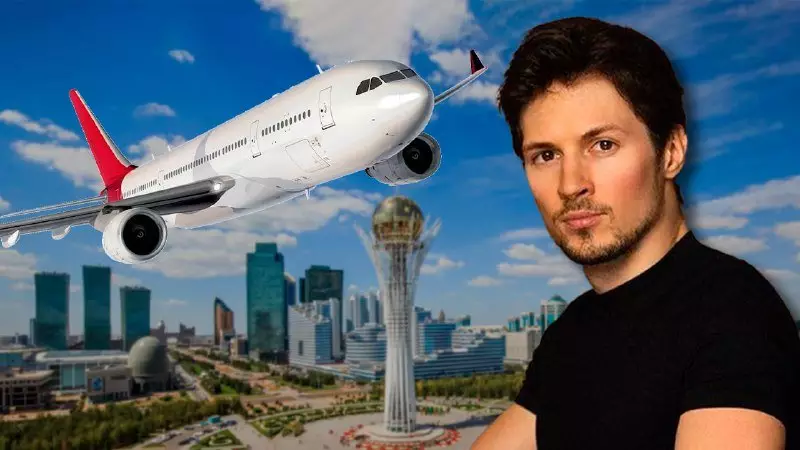 Основатель мессенджера Telegram Павел Дуров прибыл в Казахстан